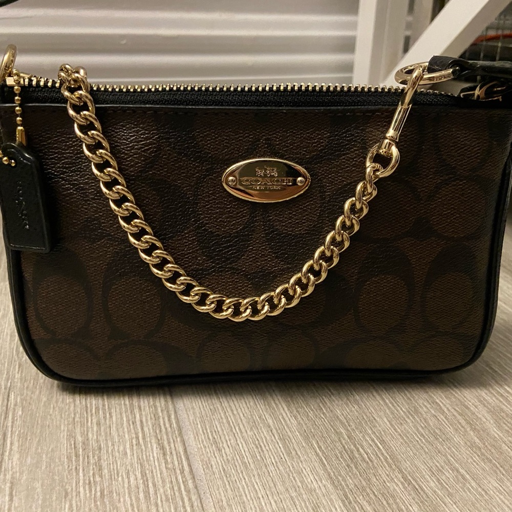 Coach wristlet purse
